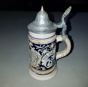 Vintage Unique German Mini Wekara Beer Stein